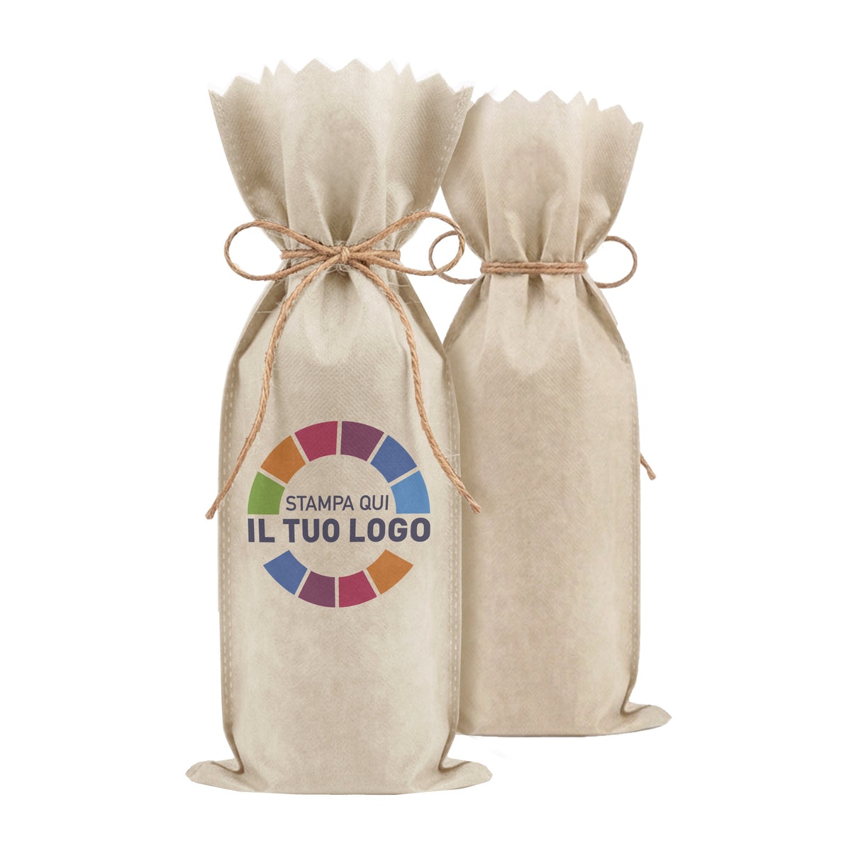 Sacchetti TNT Portabottiglie Personalizzabile a colori