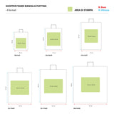 Shopper Cornice Ovetto Piattina Personalizzabile