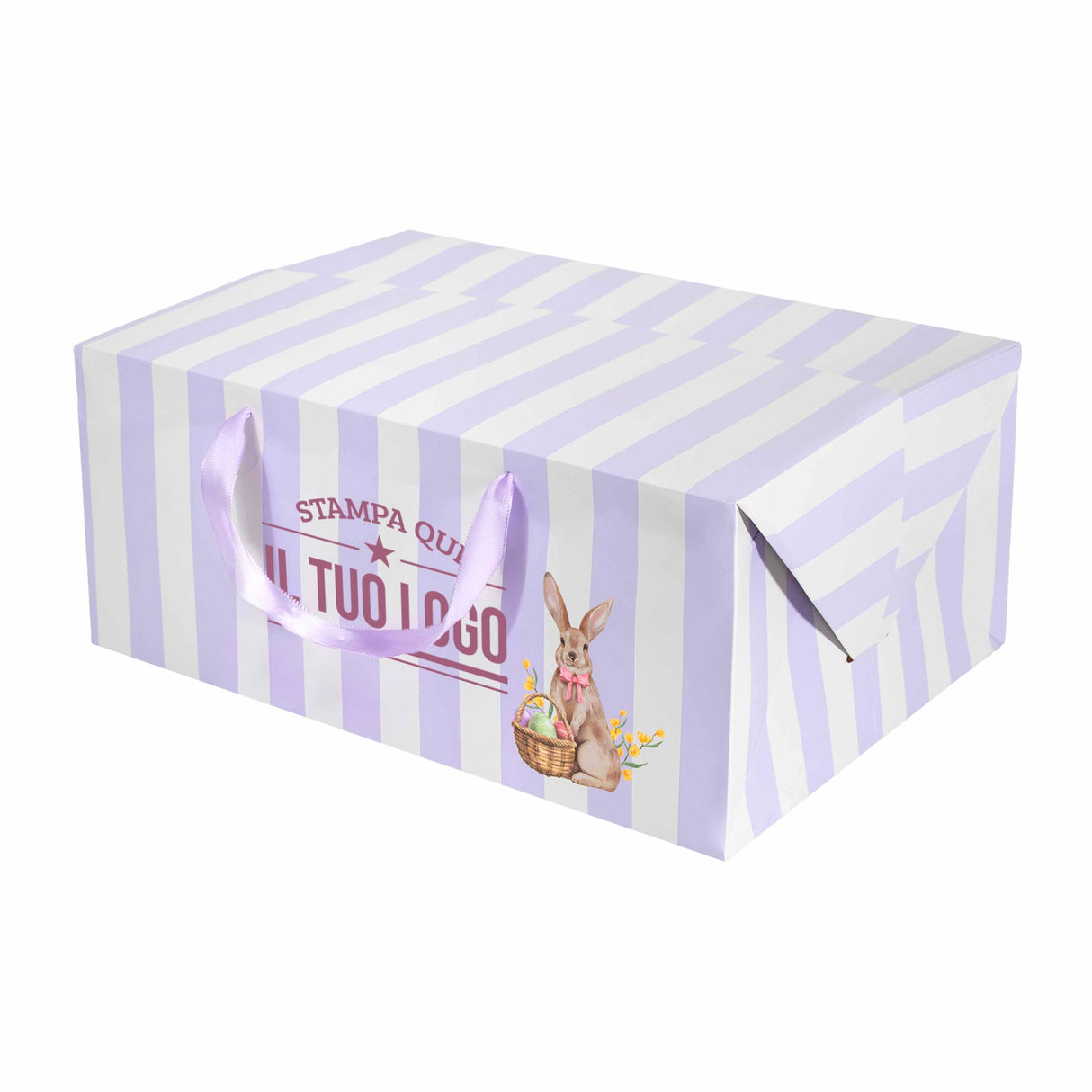 Bag Box Portacolombe Righe Mix Personalizzabile