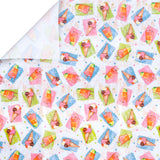 Carta Pelle Aglio Fantasia Gelato