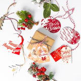 Tag Tanti Auguri con Cordino Mix