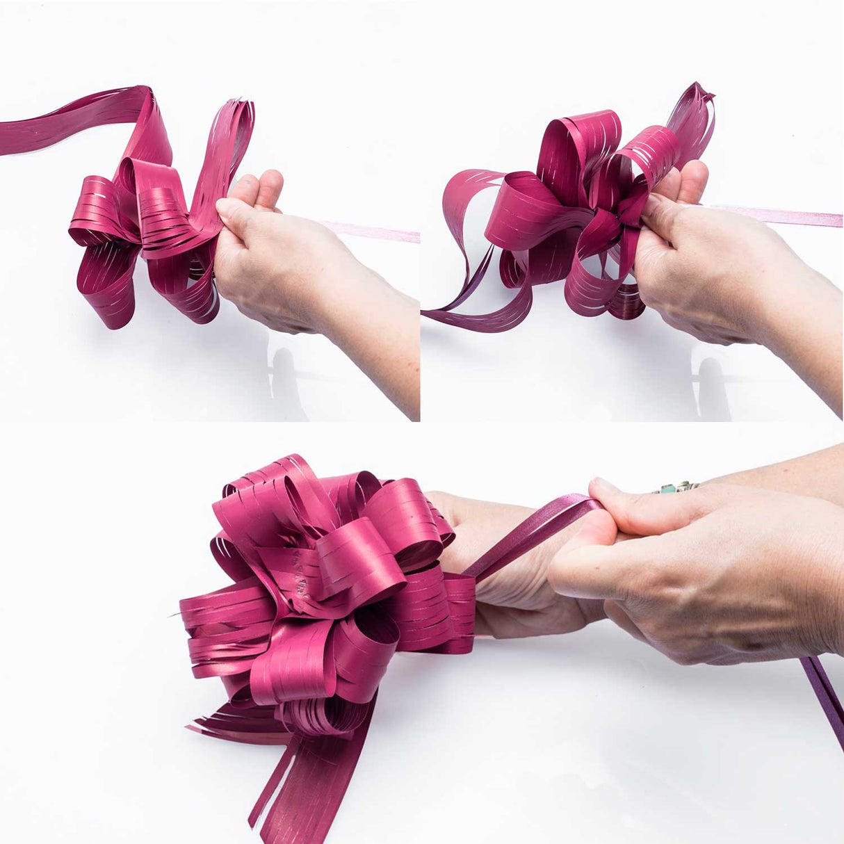Coccarda Raphia Pull Bow