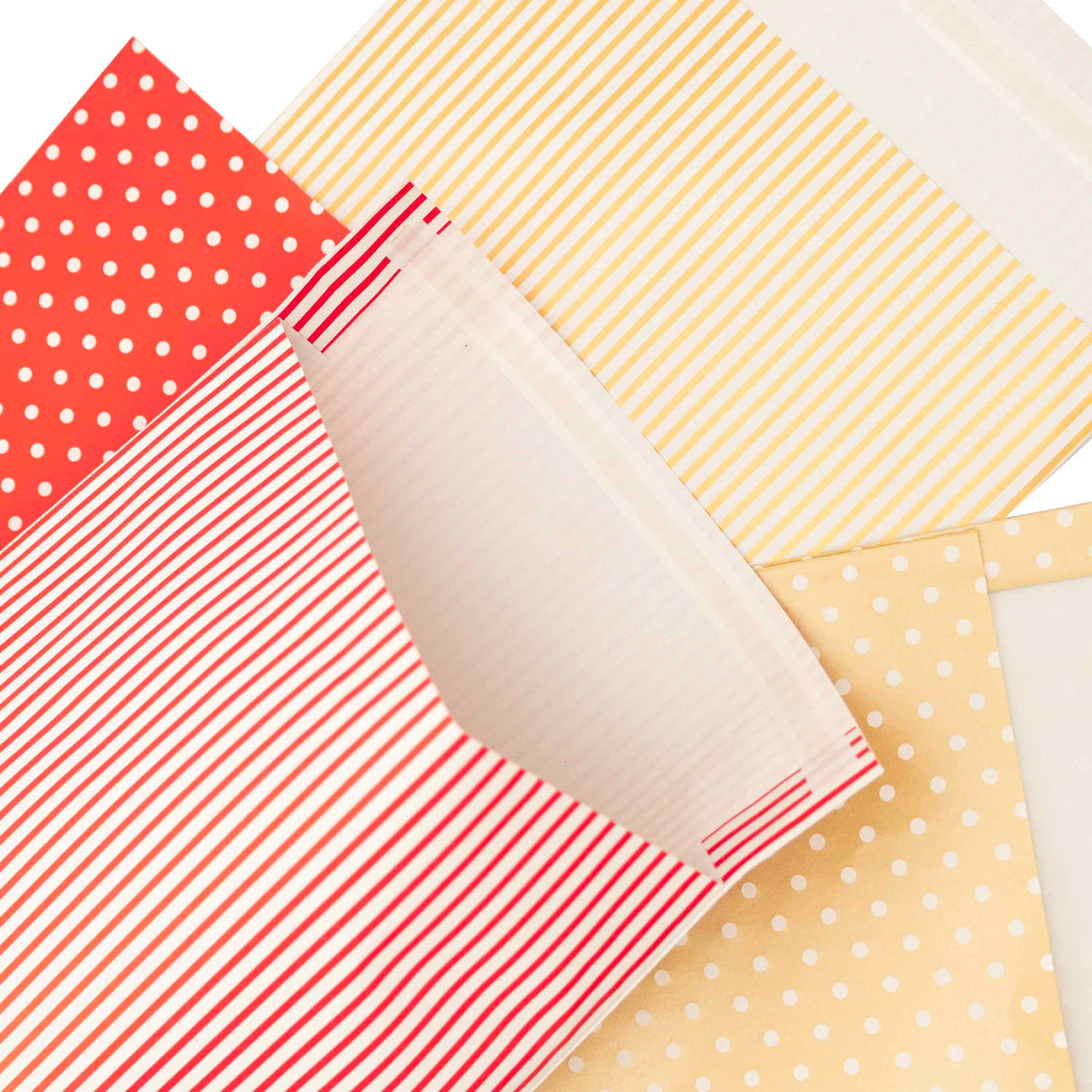 Sacchetto Carta con Patella adesiva Mix