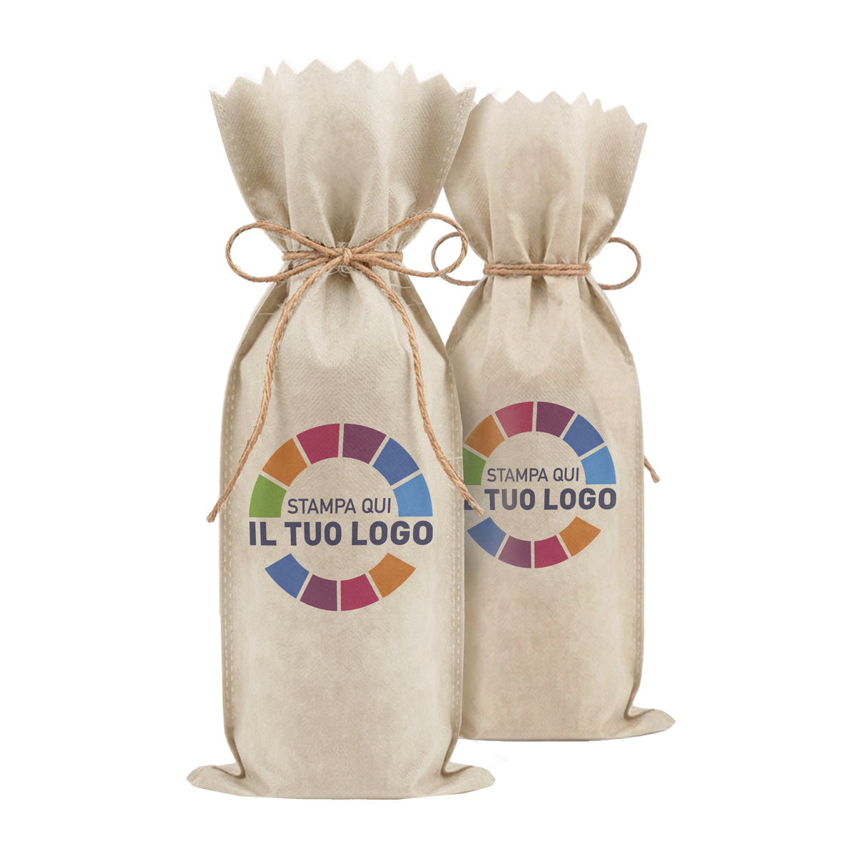 Sacchetti TNT Portabottiglie Personalizzabile a colori