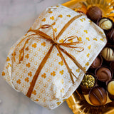 Carta Pelle Aglio Fantasia Trifoglio