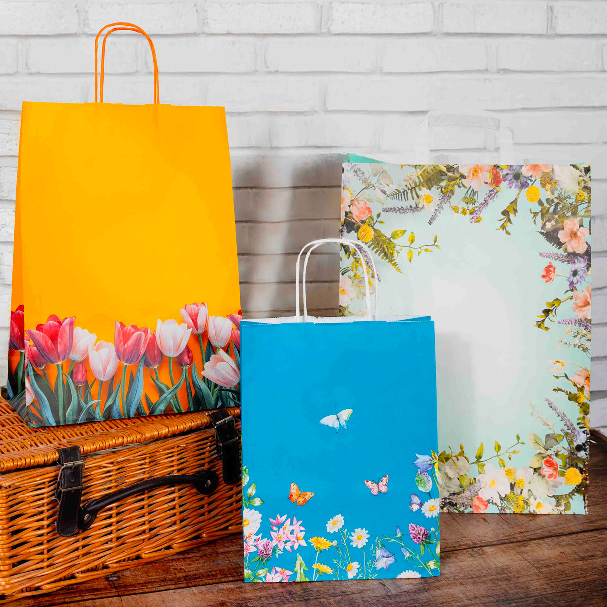Shopper Carta Tulipani
