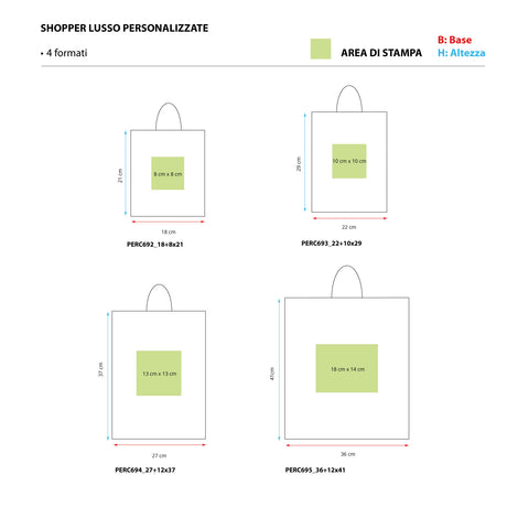 Buste Carta Colorata Lusso Opaca Personalizzabili