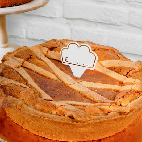 Segnaprezzo plastificati bianco e marrone