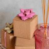 Scatola Onda Avana Quadrata pieghevole