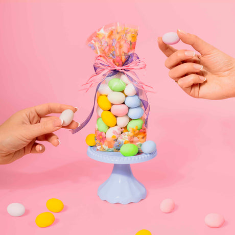 Sacchetti Trasparenti Fiori per Alimenti