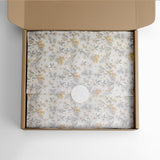 Carta Velina Christmas Flower cm 50x70