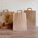 Shopper Carta Avana Piattina Linea Economy