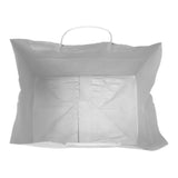Shopper Take Away Manico Cordino Bianco