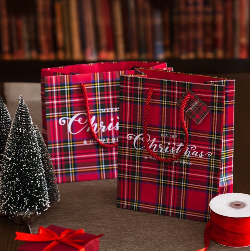 Shopper Buste Di Carta Natalizie Ordinare Online Sacchetti Di