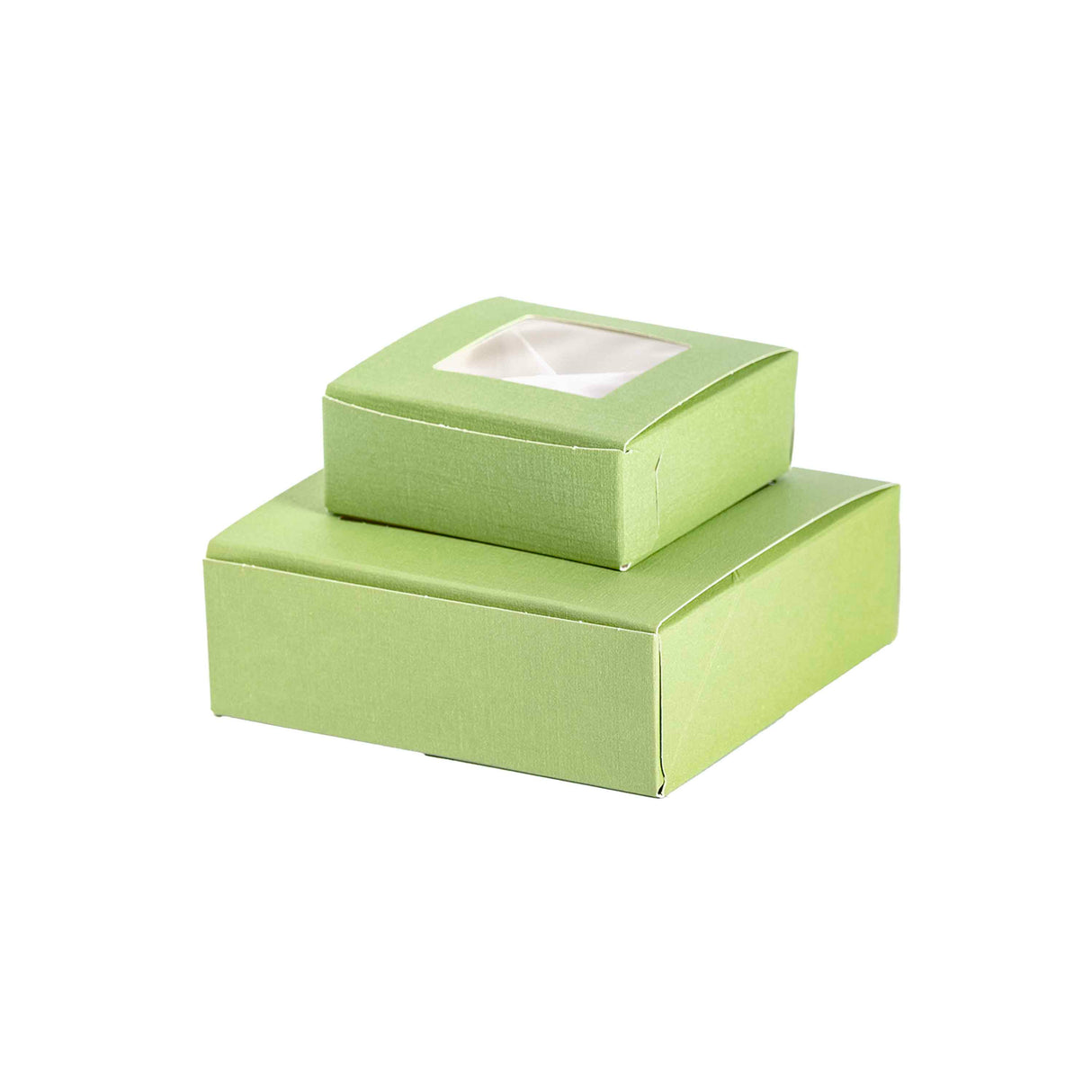 Scatoline Praline in Fibra con Finestra PLA e Divisorio