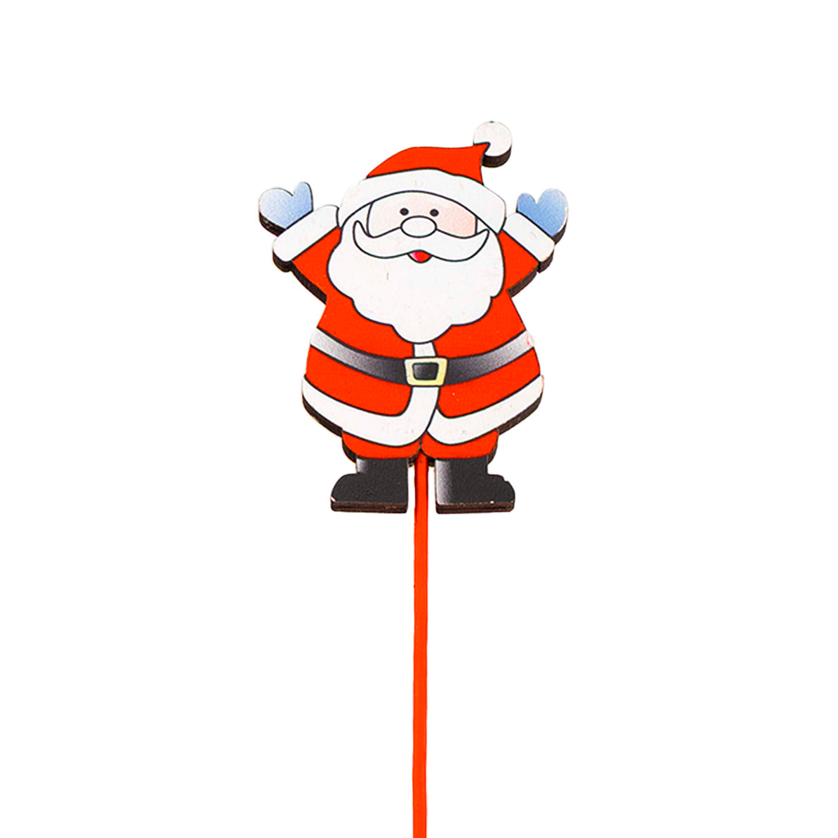 PICK LEGNO SET DA 12 BABBO NATALE CON CLI