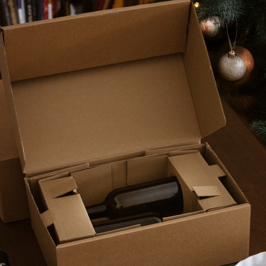 Scatola Regalo per Spedizione Bottiglie Express