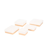 Astuccio Gioielleria Bicolor Avorio Rosa Cipria