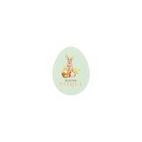 Etichette Buona Pasqua con Coniglio Mix cm 3x4
