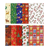 Papier Cadeau Noël Classic Mix feuilles de 70x100 cm