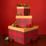 Tartan Square set 9 pezzi