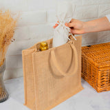 Shopper Juta Manico in cotone Naturale