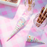 Cono Carta Gelato Fantasia Parole
