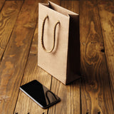 Shopper Carta Kraft Lusso Avana