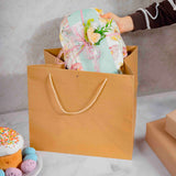 Shopper Carta Kraft Fondo XL Avana