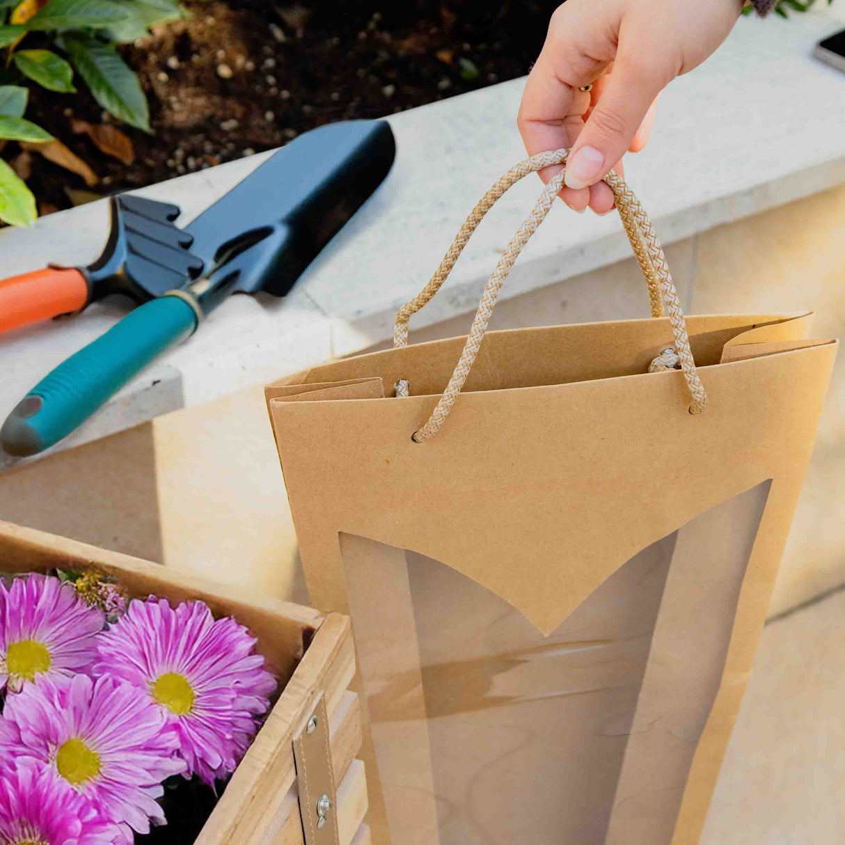 Shopper Carta Orchidea 170gr