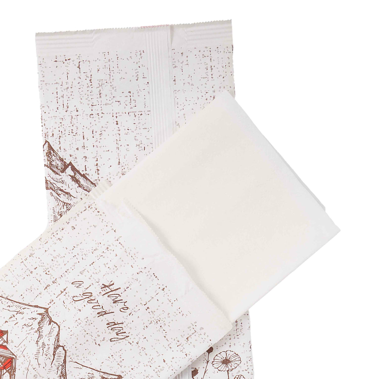 Busta Portaposate Baita con Tovagliolo