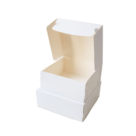 Scatola Portatorta Quadrata Verniciata Personalizzata