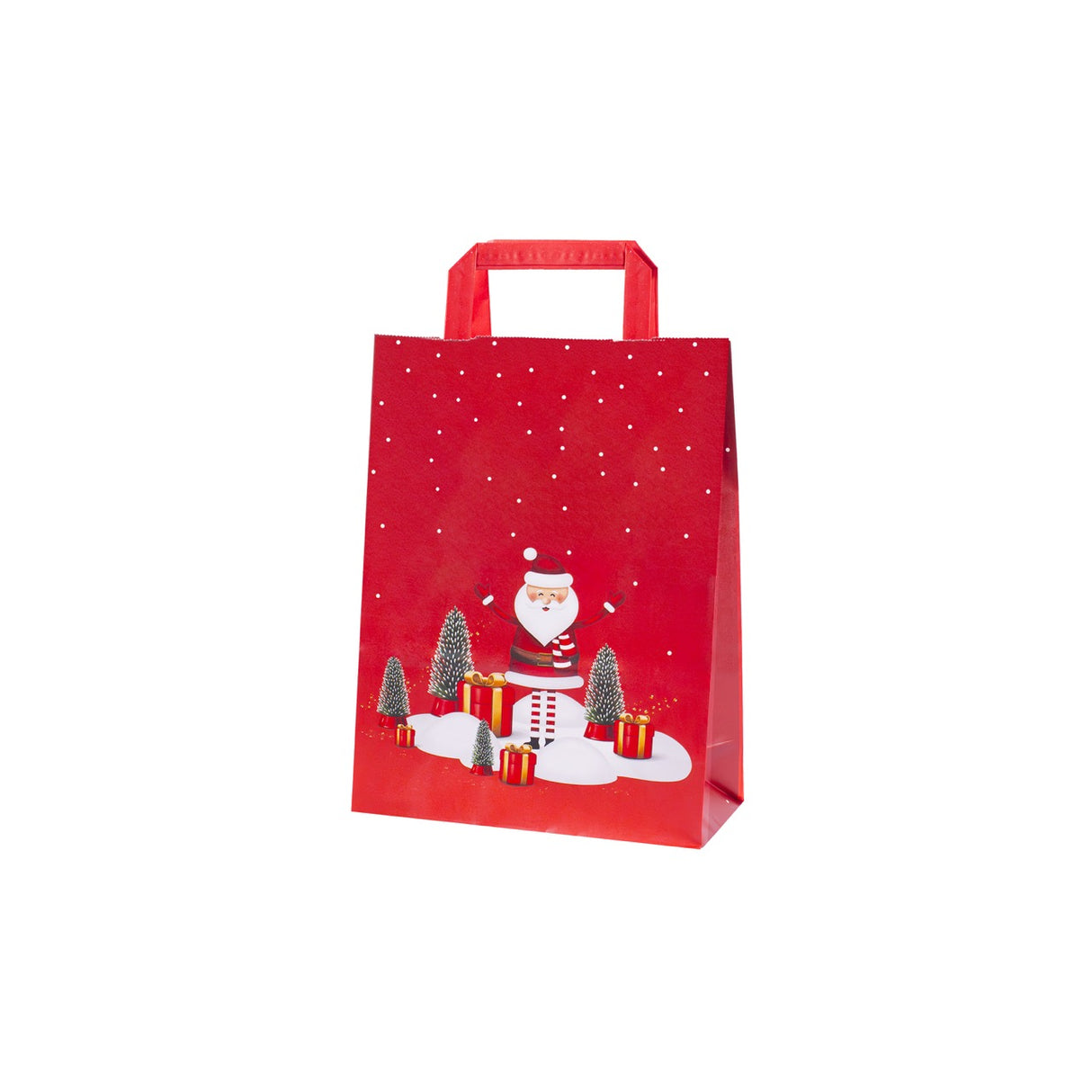 Shopper Natalizia Fantasia Santa Claus