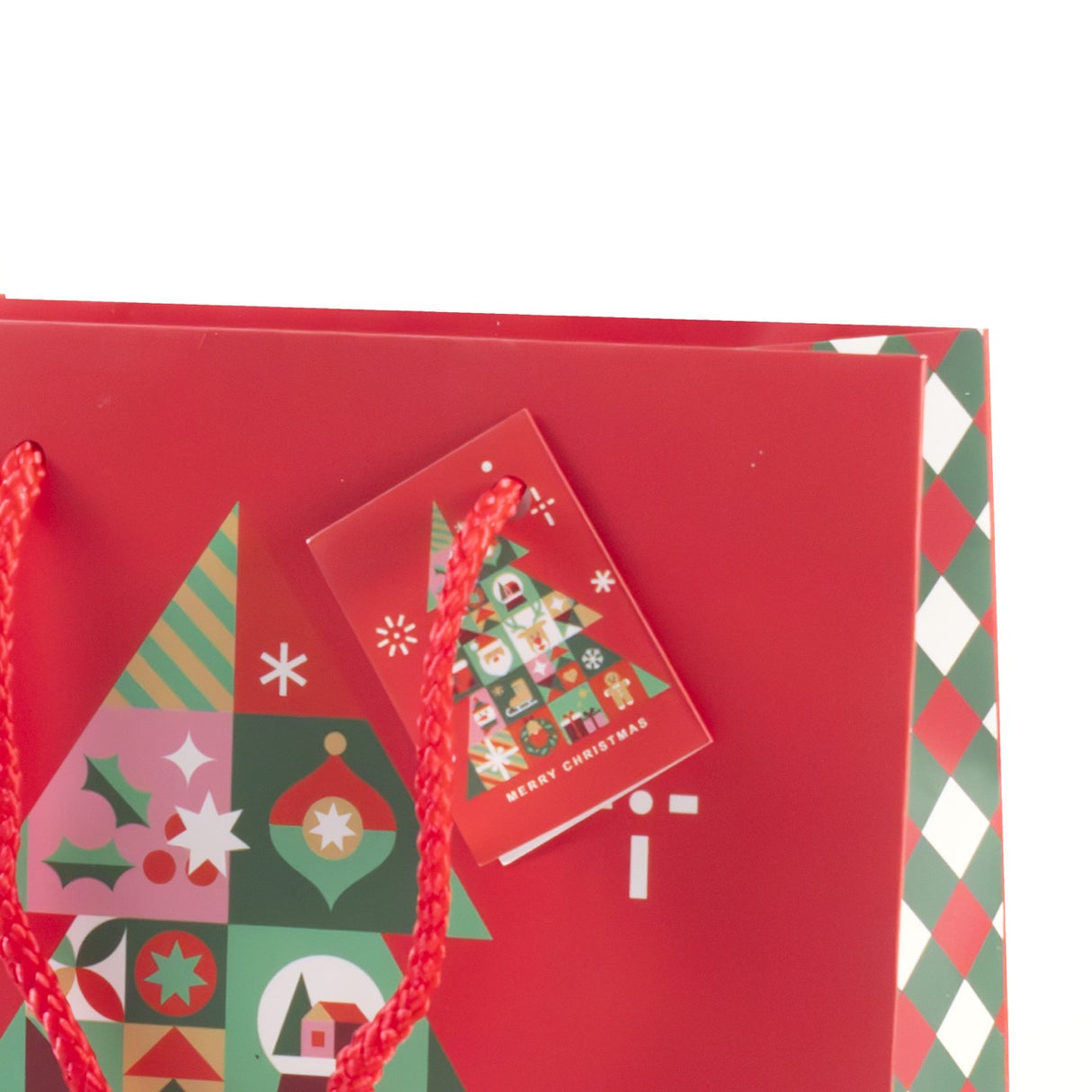 Busta Shopper Joy Merry Christmas