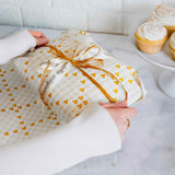 Carta Pelle Aglio Fantasia Trifoglio