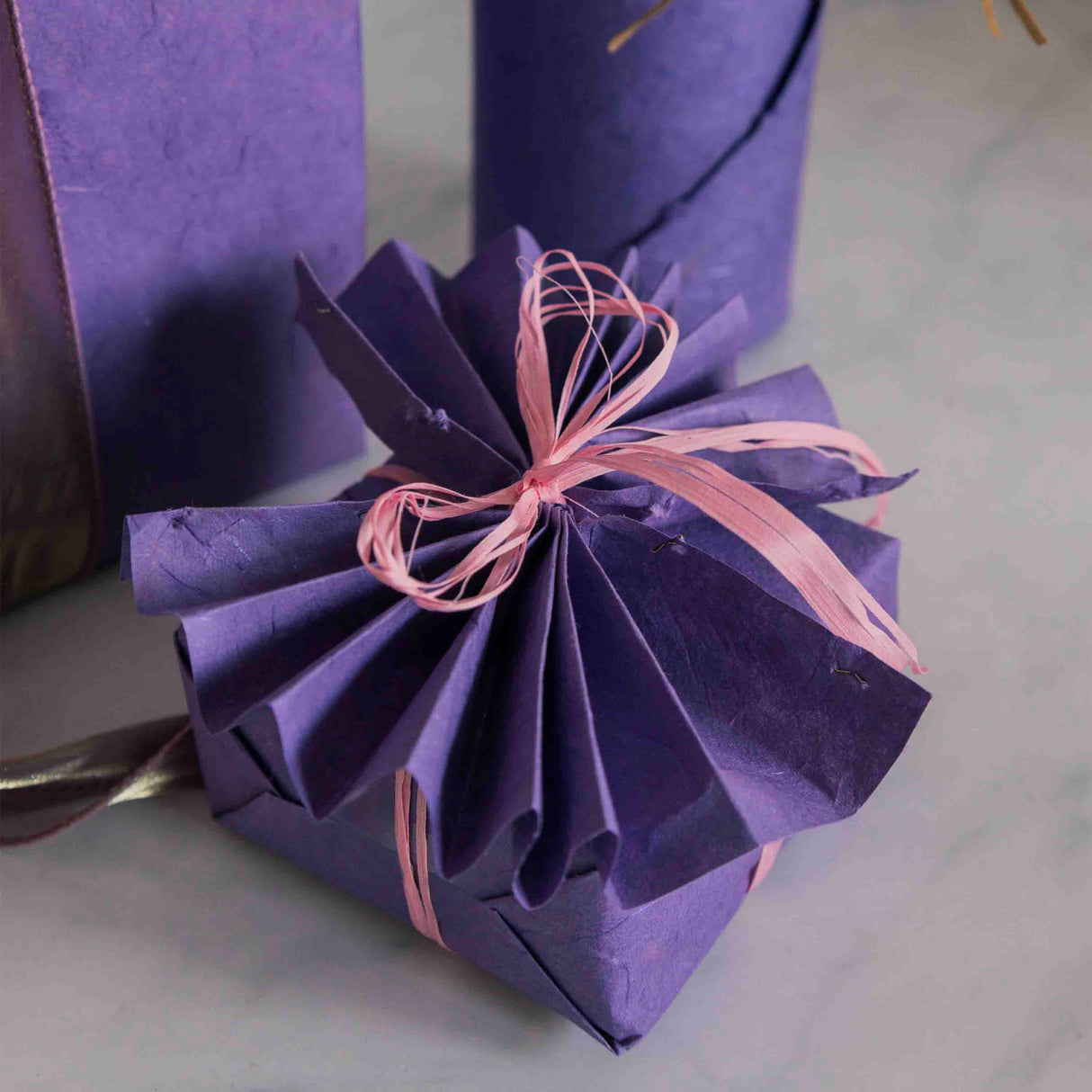 Carta Regalo Fibre Naturali Viola