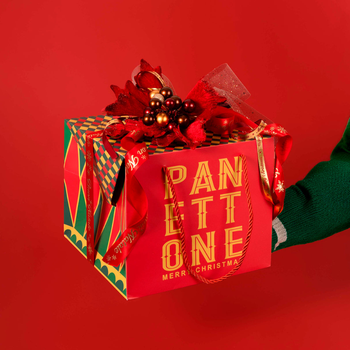 Boîte Cadeau Noël Fantaisie Tambourin