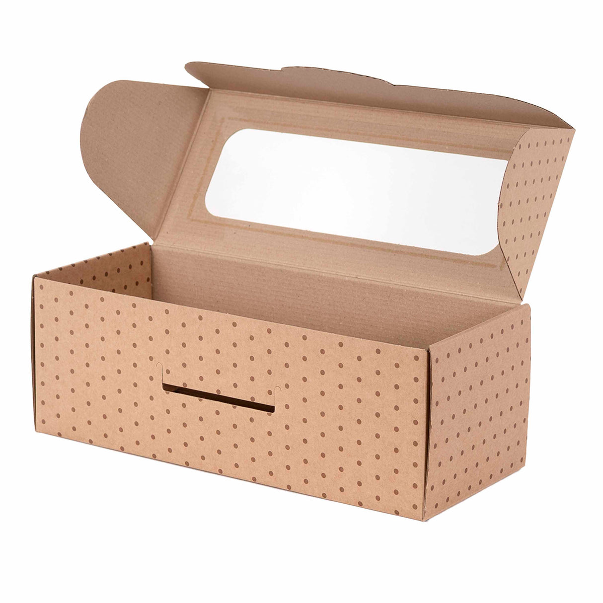Boîtes Cadeaux avec Fenêtre et Pois
