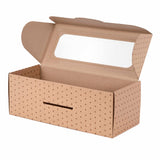 Boîtes Cadeaux avec Fenêtre et Pois