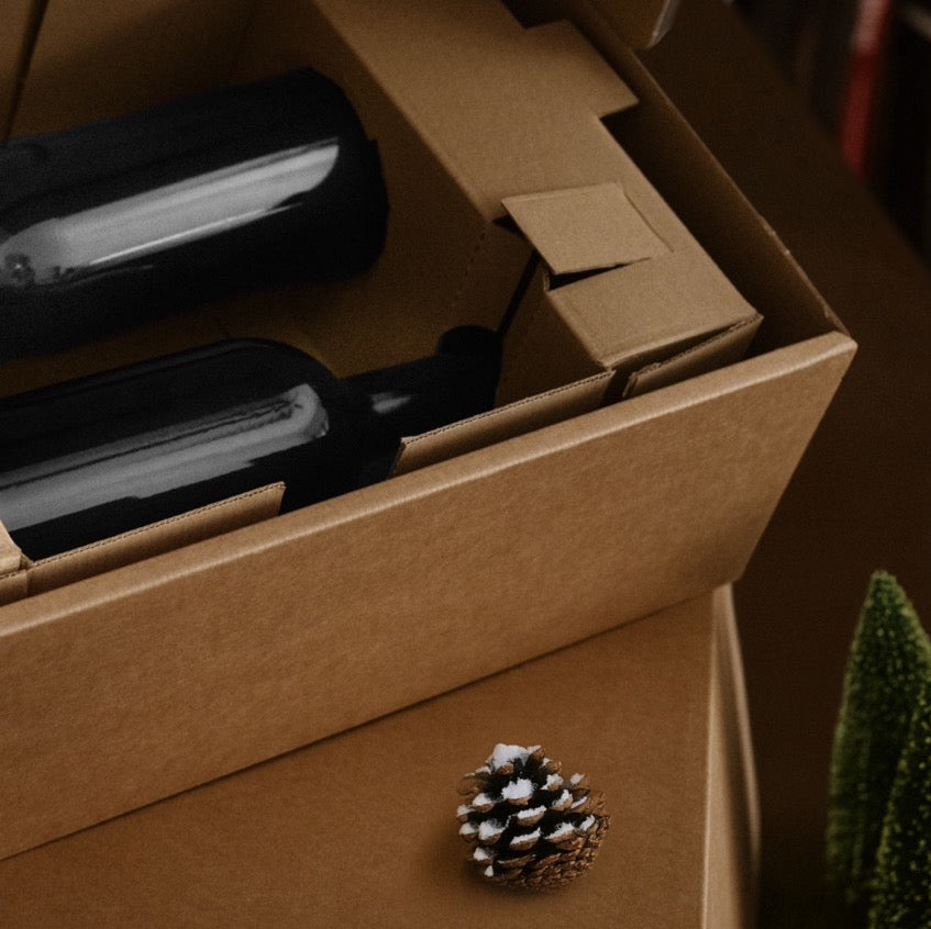 Scatola Regalo per Spedizione Bottiglie Express