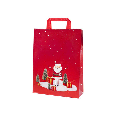 Shopper Natalizia Fantasia Santa Claus