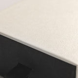 Astuccio Gioielleria Apertura Frontale Grigio e Nero