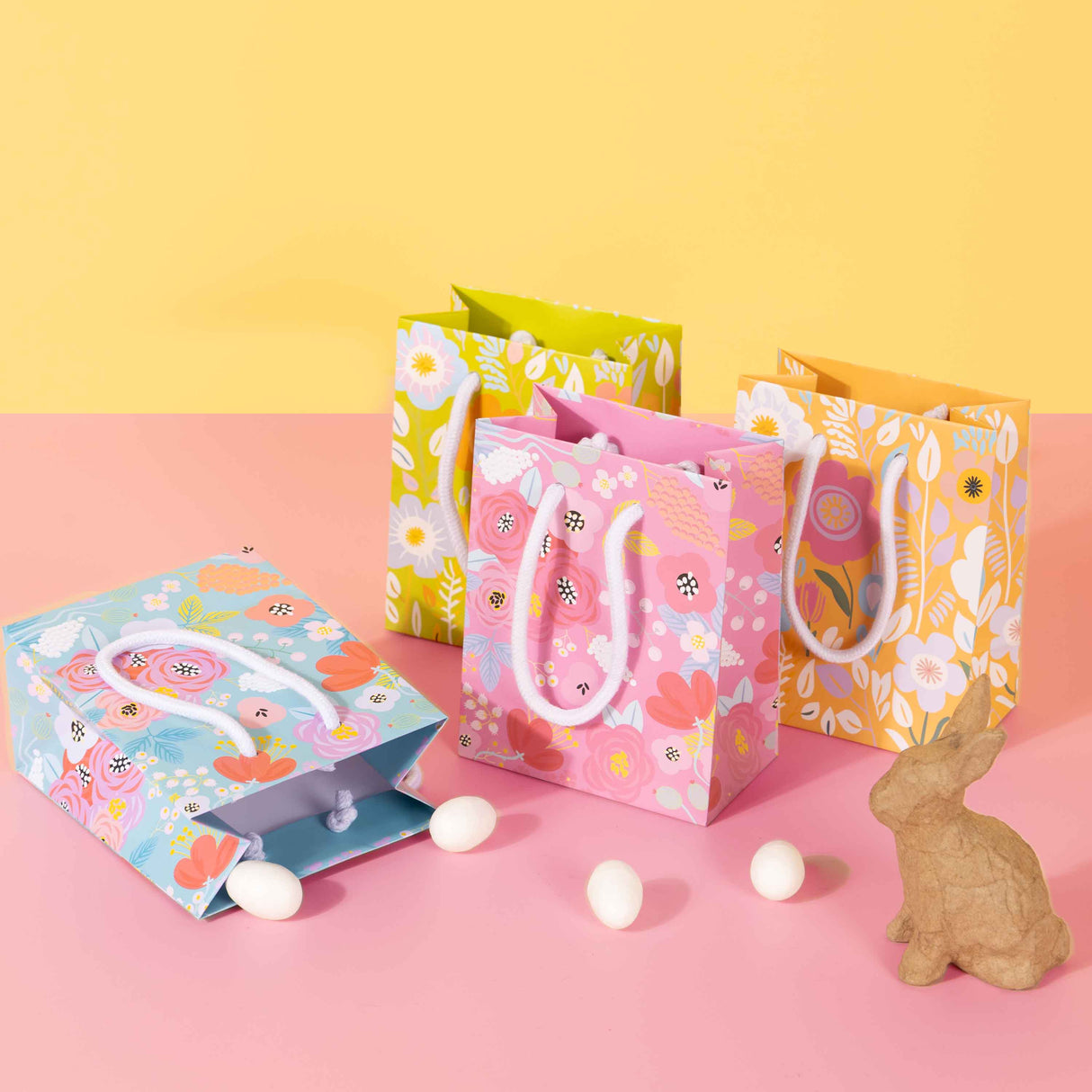 Shopper Carta Fiori Mix