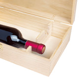 Cofanetto per Bottiglie in Legno di Pino Personalizzabile