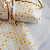 Carta Pelle Aglio Fantasia Trifoglio