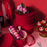 Set 3 Cappelliere in Velluto