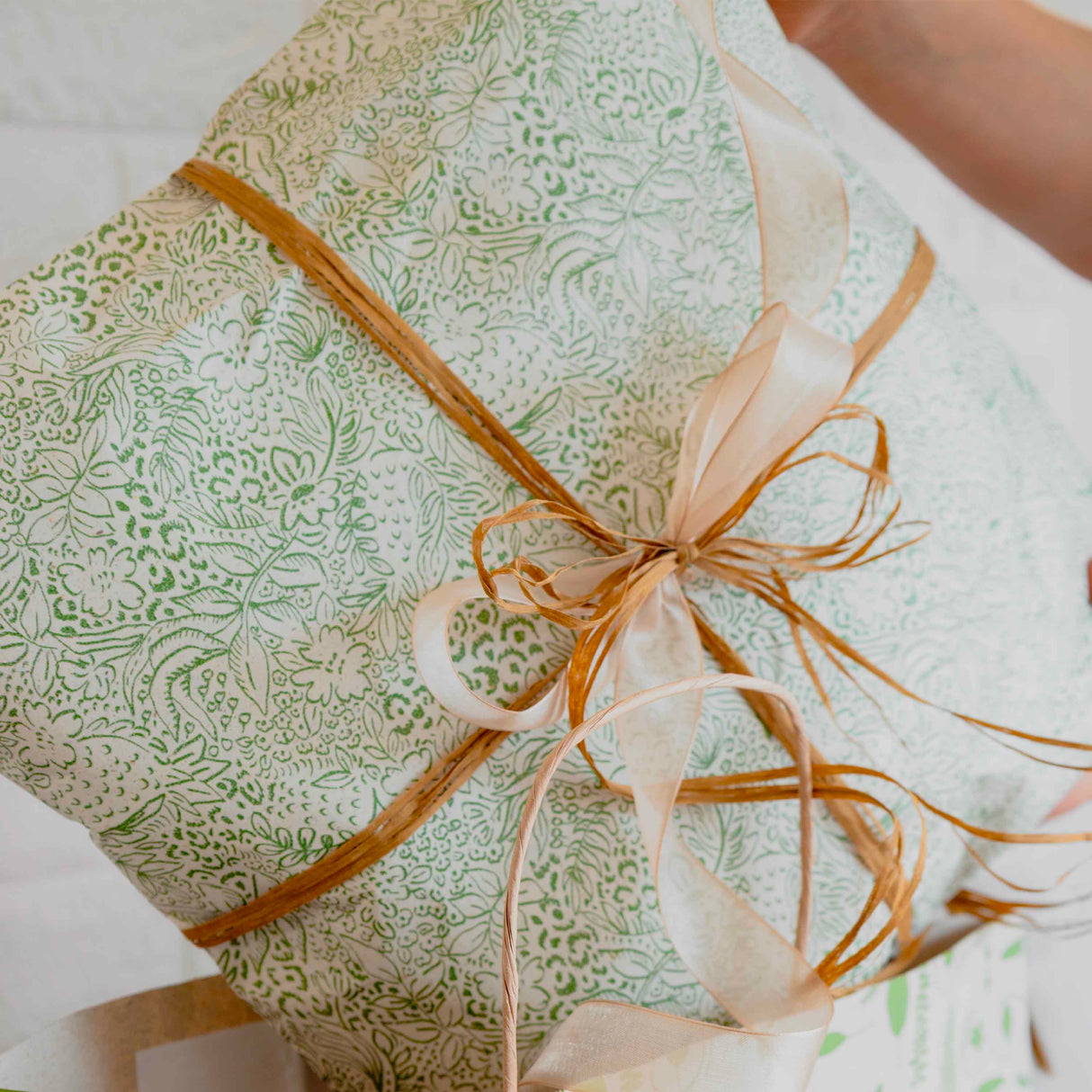 Sacchetto Carta Erba Botanic con Patella Adesiva