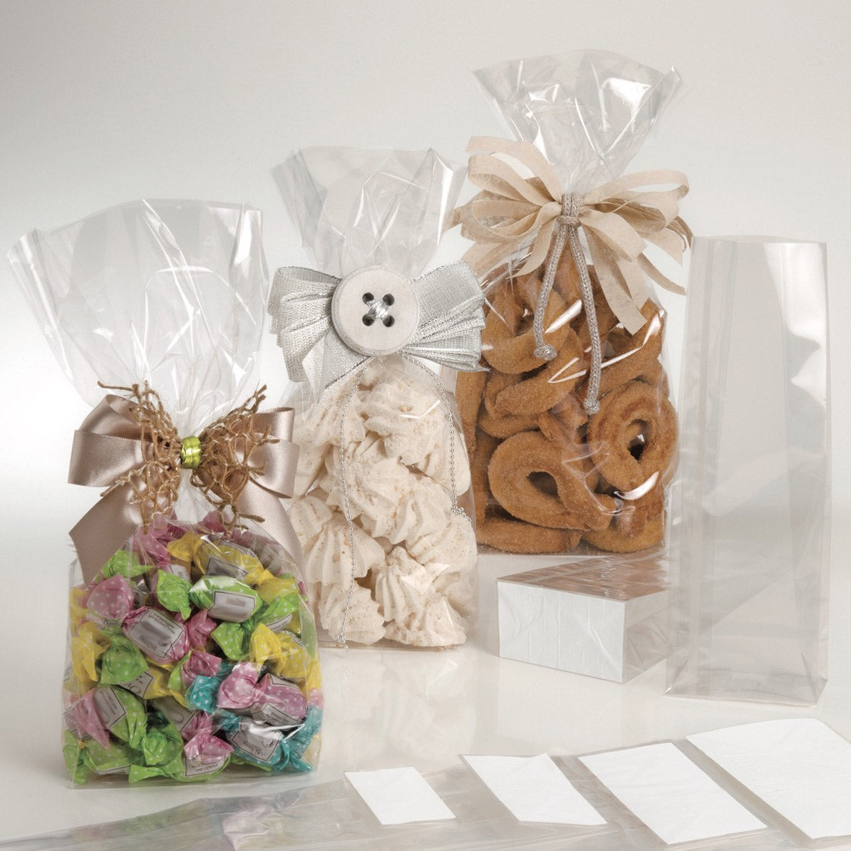 Bustine Trasparenti Sacchetti Plastica Termosaldabili Crystal