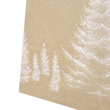 Shopper Carta Kraft Bianco Natale