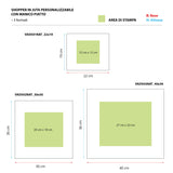Shopper in Juta Personalizzabile con Manico Piatto